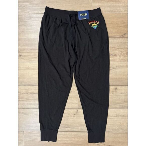 Polo Ralph Lauren Other - Polo Ralph Lauren Men's Lightweight Pajama Sleep Jogger Pants Black L large NWT